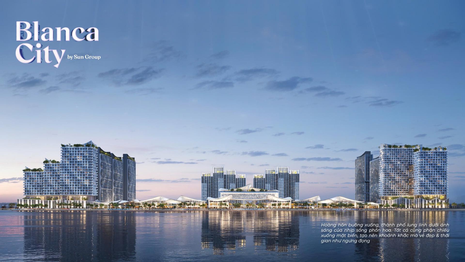 Phối cảnh khu đô thị Blanca City 